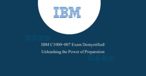 IBM C1000-007 Exam