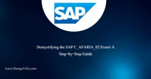 SAP C_AFARIA_02 Exam