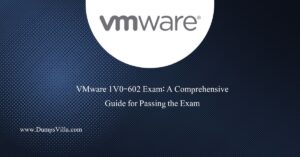 VMware 1V0-602 Exam