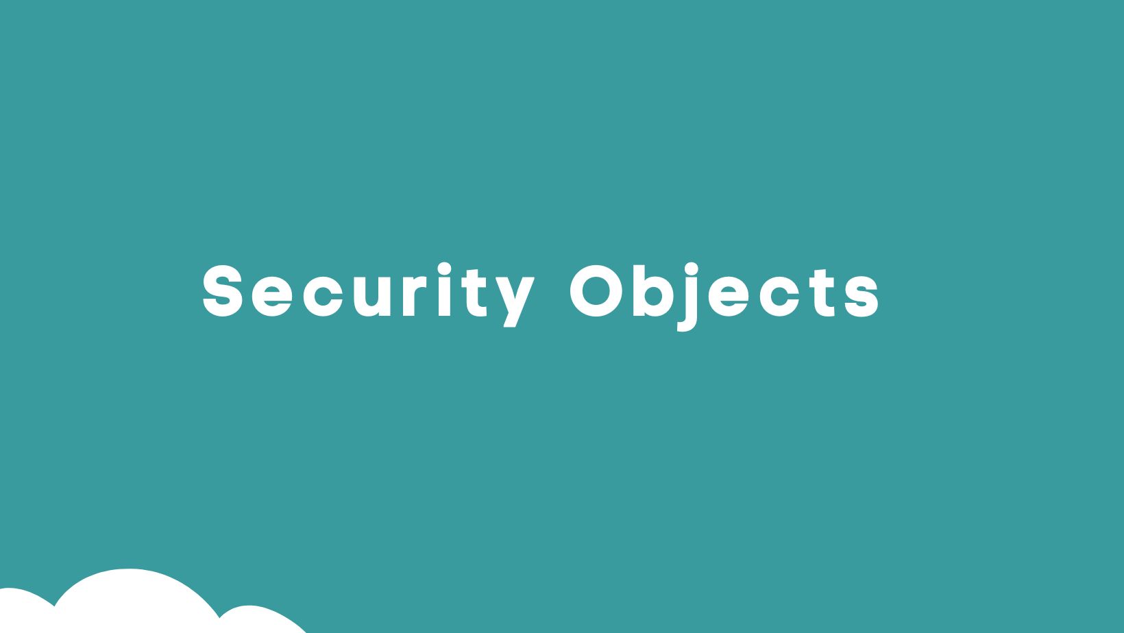 Understanding Security Objects: Definitions & Applications in Network Security